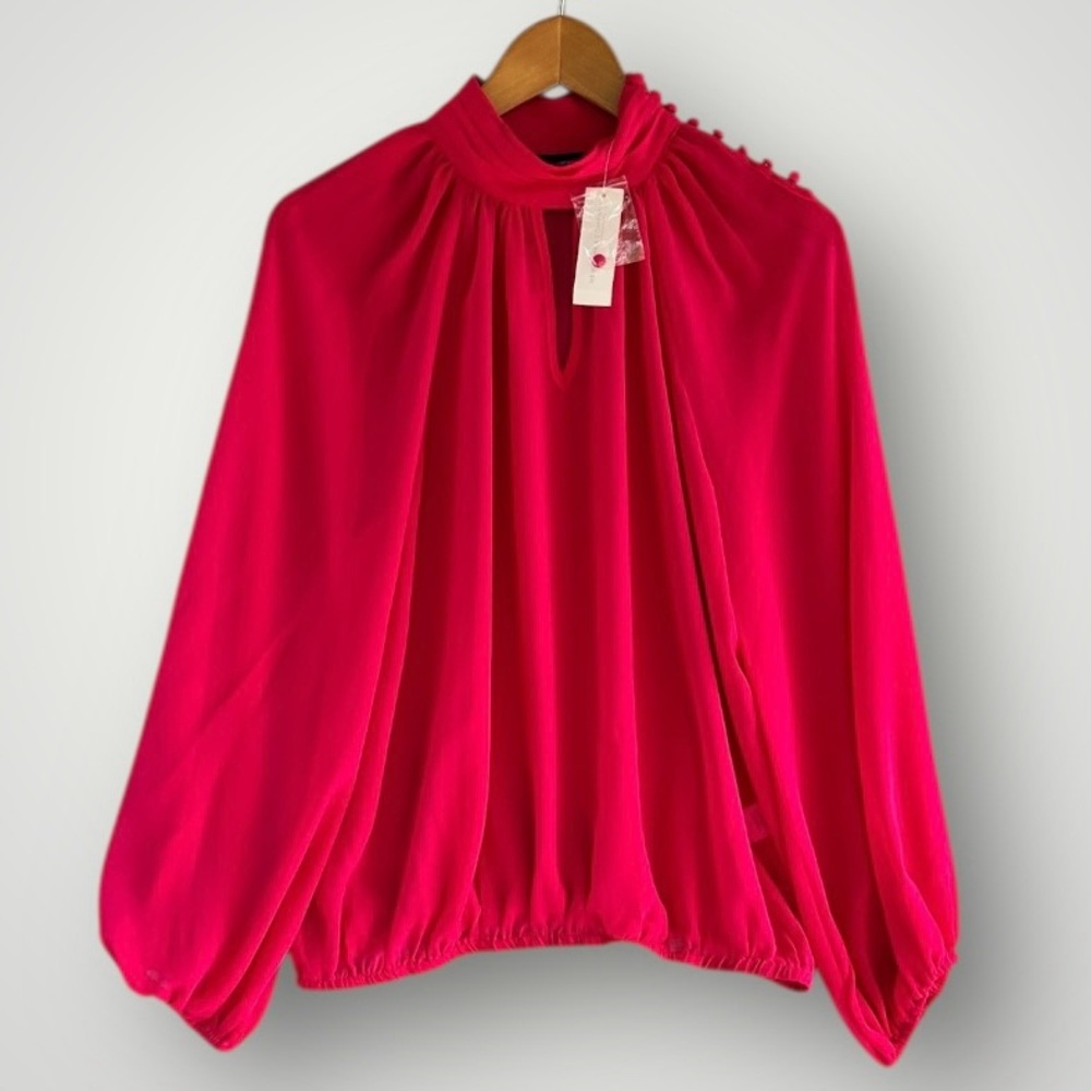 New York & Company Pink Blouse